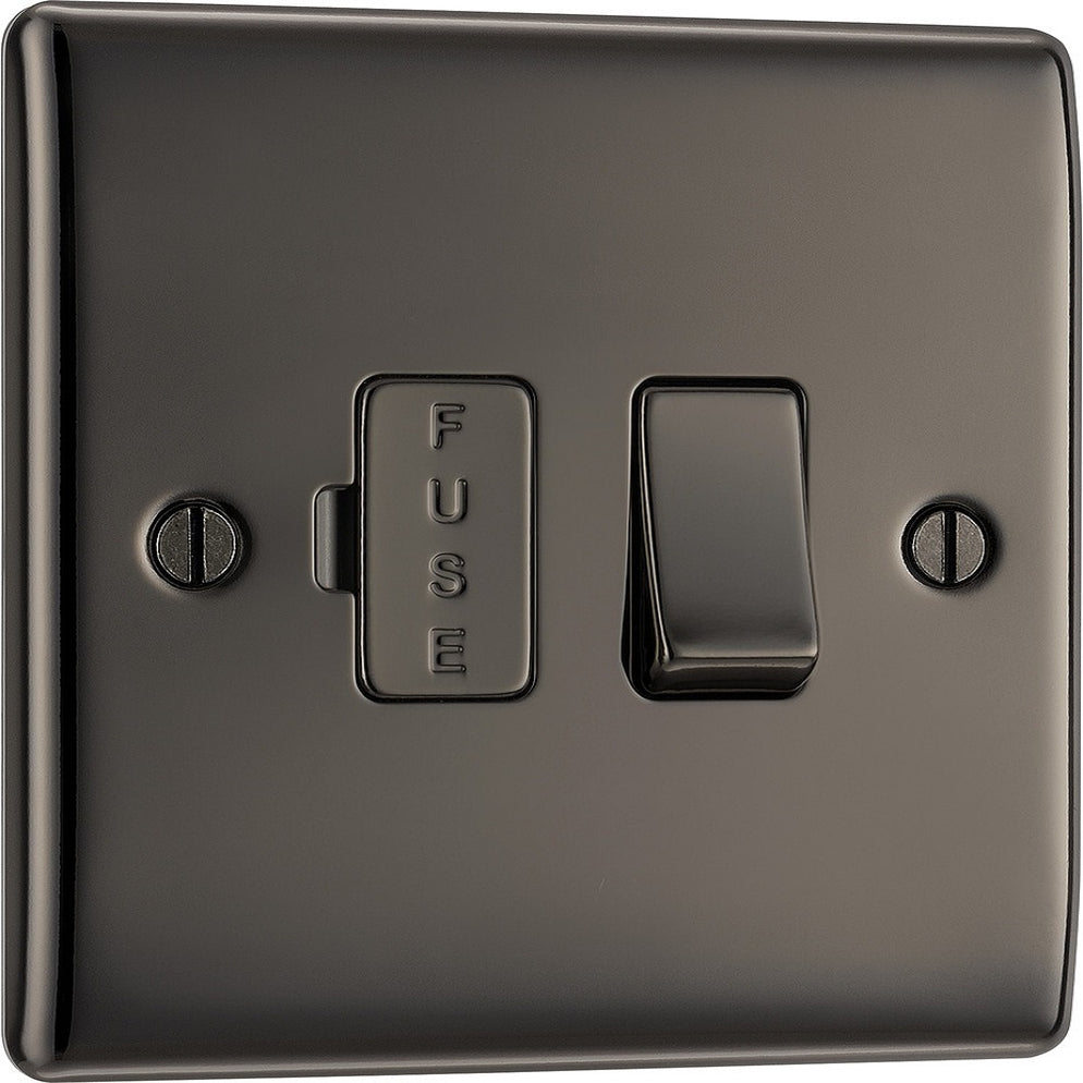 BG Nexus Metal Black Nickel 13A Switched Spur NBN50 | RS Electrical ...