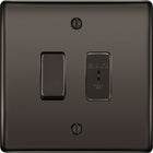 BG Nexus Metal Black Nickel 2W & Emergency Key Switch NBN42EL