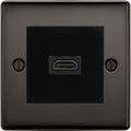 BG Nexus Metal Black Nickel HDMI Socket NBNHDMIB Available from RS Electrical Supplies