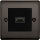 BG Nexus Metal Black Nickel HDMI Socket NBNHDMIB