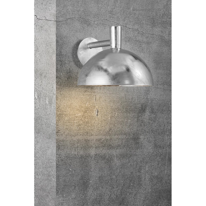 Nordlux Arki 35 Galvanised Outdoor Wall Light 2118111031