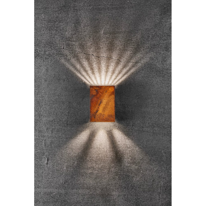 Nordlux Fold 10 Wall Light Corten 2019041038