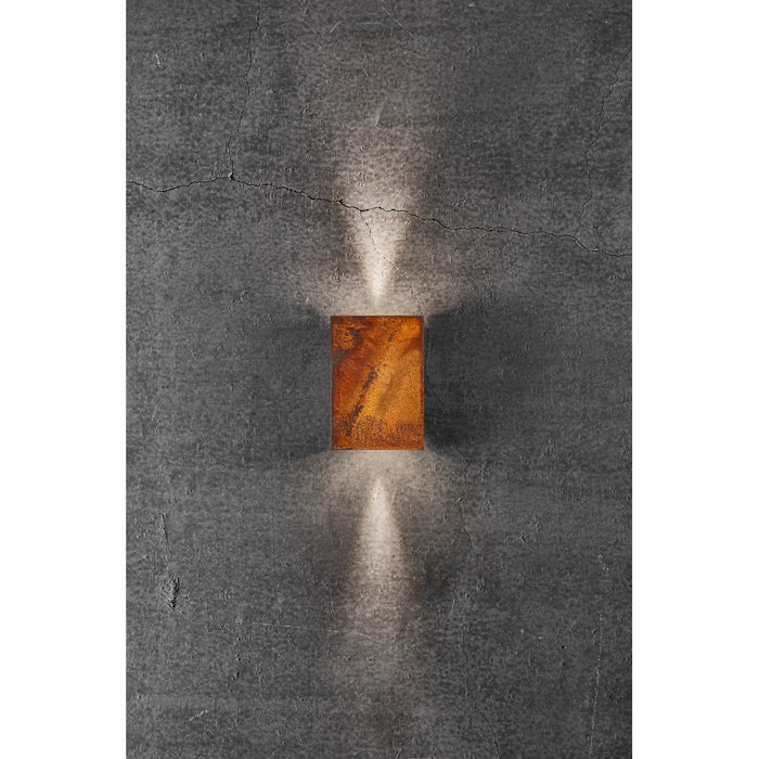 Nordlux Fold 10 Wall Light Corten 2019041038