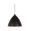Nordlux Slope 35 Black/Red Pendant Light 71723002