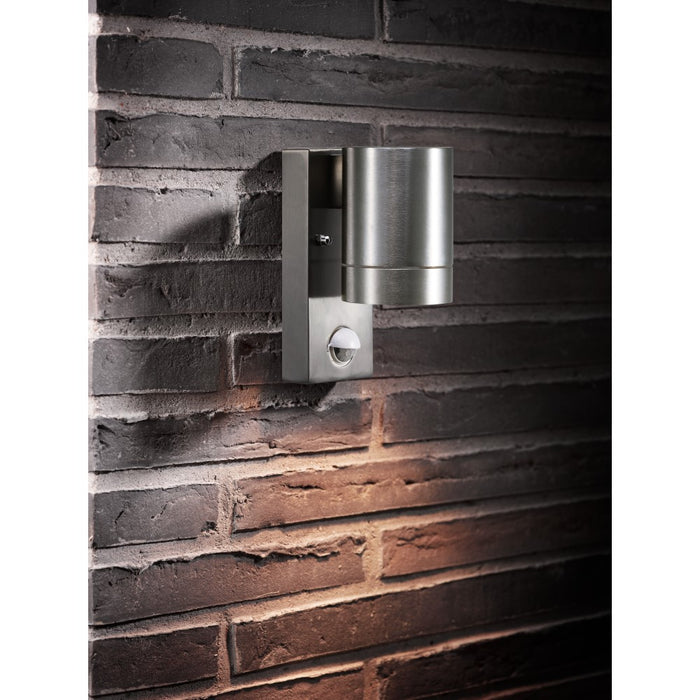 Nordlux Tin Maxi Sensor Outdoor Wall Light Aluminium 21509129
