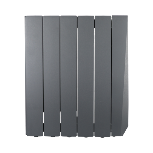 Masterplug Comfort 1000W anthracite grey oil-filled radiator – front product view