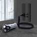 BG Evolve Polycarbonate Black Chrome Shaver Socket PCDBC20B Available From RS Electrical bathroom interior