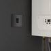 BG Evolve Polycarbonate Black Chrome 20A Double Pole Switch with Neon PCDBC31B Available From RS Electrical interior kitchen