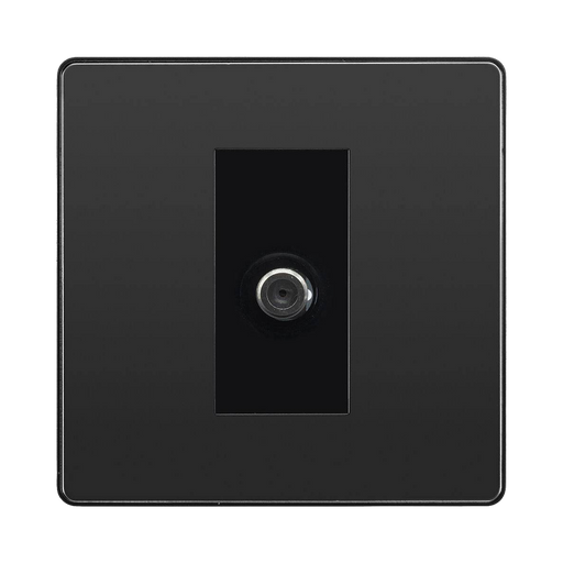 BG Evolve Black Chrome Satellite Socket PCDBC61B