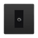 BG Evolve Black Chrome Satellite Socket PCDBC61B