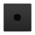 BG Evolve Black Chrome 1G Dimmer Switch PCDBC81B