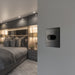 BG Evolve Polycarbonate Black Chrome 1G Dimmer Switch PCDBC81B Available From RS Electrical interior