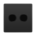 BG Evolve Black Chrome 2G Dimmer Switch PCDBC82B