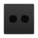 BG Evolve Black Chrome 2G Dimmer Switch PCDBC82B