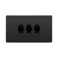 BG Evolve Black Chrome 3G Dimmer Switch PCDBC83B