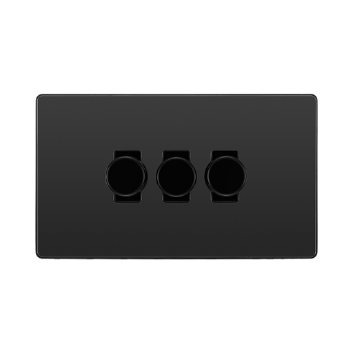 BG Evolve Black Chrome 3G Dimmer Switch PCDBC83B