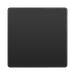 BG Evolve Black Chrome Single Blank Plate PCDBC94B