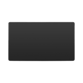 BG Evolve Black Chrome Double Blank Plate PCDBC95B