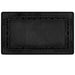 BG Evolve Black Chrome Double Blank Plate PCDBC95B back side