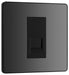 BG Evolve Polycarbonate Black Chrome Master Telephone Socket PCDBCBTM1B Available From RS Electrical left side