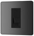 BG Evolve Polycarbonate Black Chrome Master Telephone Socket PCDBCBTM1B Available From RS Electrical right side