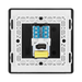 BG Evolve Polycarbonate Black Chrome Master Telephone Socket PCDBCBTM1B Available From RS Electrical back side