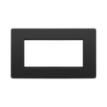 BG Evolve Black Chrome 4G Euro Module Plate PCDBCEMR4B