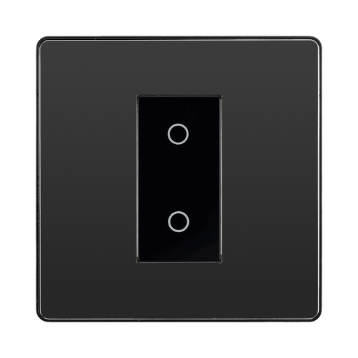 BG Evolve Black Chrome 1G Secondary Touch Dimmer Switch PCDBCTDS1B