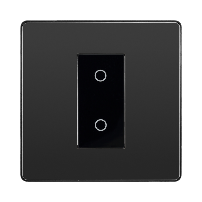 BG Evolve Black Chrome 1G Secondary Touch Dimmer Switch PCDBCTDS1B
