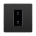 BG Evolve Black Chrome 1G Secondary Touch Dimmer Switch PCDBCTDS1B