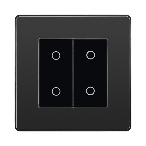 BG Evolve Black Chrome 2G Secondary Touch Dimmer Switch PCDBCTDS2B