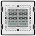 BG Evolve Polycarbonate Black Chrome Double Secondary Touch Dimmer Switch PCDBCTDS2B Available From RS Electrical back side