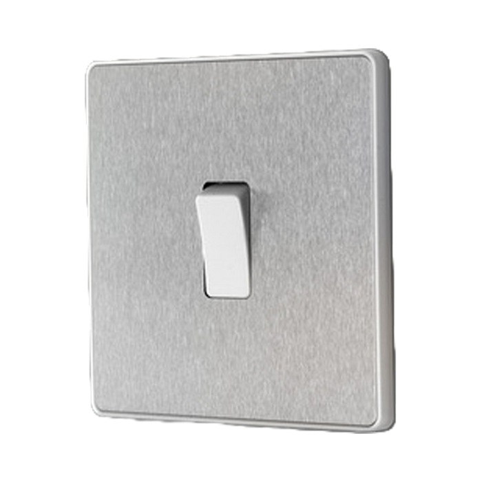 Additional view 13 of BG Evolve Brushed Steel Intermediate Light Switch