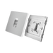 Additional view 8 of BG Evolve Brushed Steel 10A Retractive Press Switch