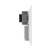 Additional view 7 of BG Evolve Brushed Steel Dual Voltage Shaver Socket