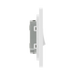Additional view 7 of BG Evolve Brushed Steel 2G 2W Light Switch