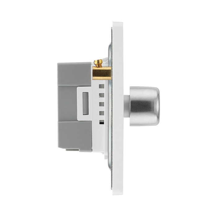 Additional view 7 of BG Evolve Brushed Steel 3G Dimmer Switch