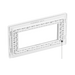 Additional view 9 of BG Evolve Brushed Steel 4G Euro Module Plate