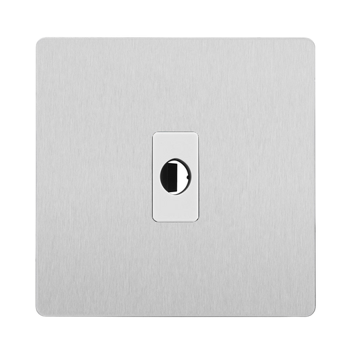 BG Evolve Brushed Steel Flex Outlet PCDBSFLEXW