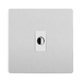 BG Evolve Brushed Steel Flex Outlet PCDBSFLEXW