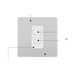 Additional view 8 of BG Evolve Brushed Steel RJ45 Cat5E Data Outlet