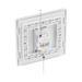 Additional view 9 of BG Evolve Brushed Steel RJ45 Cat5E Data Outlet