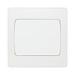BG Evolve Pearl White 1G 2W Wide Rocker Light Switch PCDCL12WW