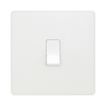 BG Evolve Pearl White Intermediate Light Switch PCDCL13W