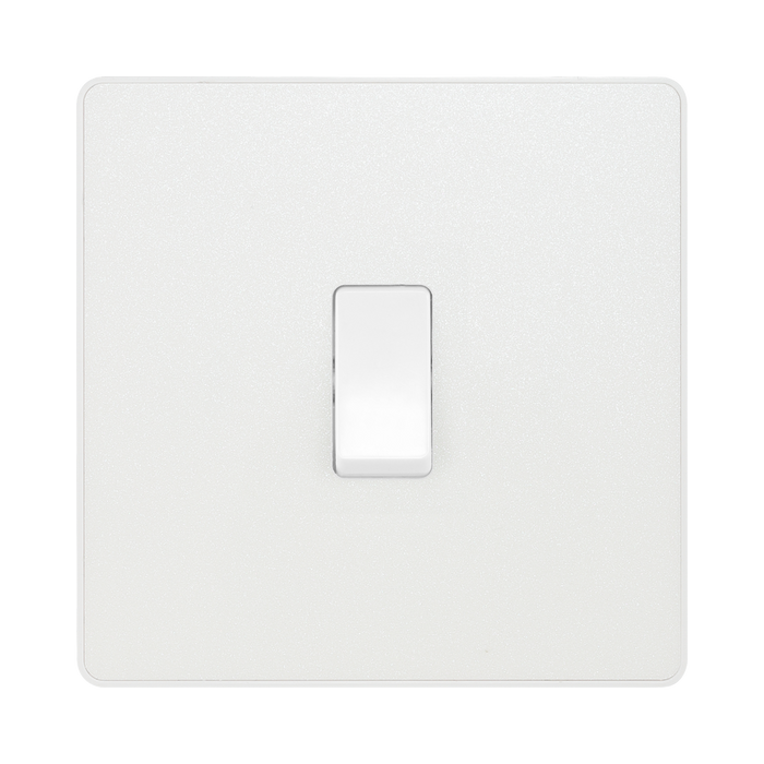 BG Evolve Pearl White Intermediate Light Switch PCDCL13W