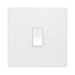 BG Evolve Pearl White Intermediate Light Switch PCDCL13W