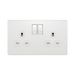 BG Evolve Pearl White 13A Double Socket PCDCL22W