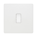 BG Evolve Pearl White 20A Double Pole Switch PCDCL30W