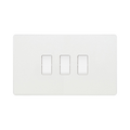 BG Evolve Pearl White 3G Intermediate Combination Switch