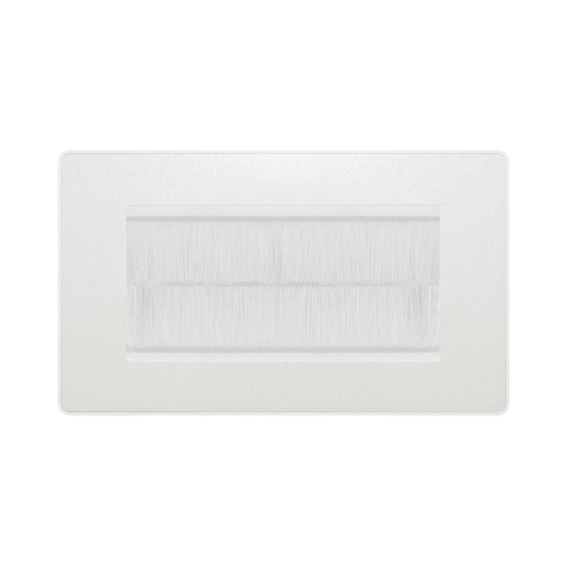 BG Evolve Pearl White 4G Cable Brush Outlet PCDCL4GBRW